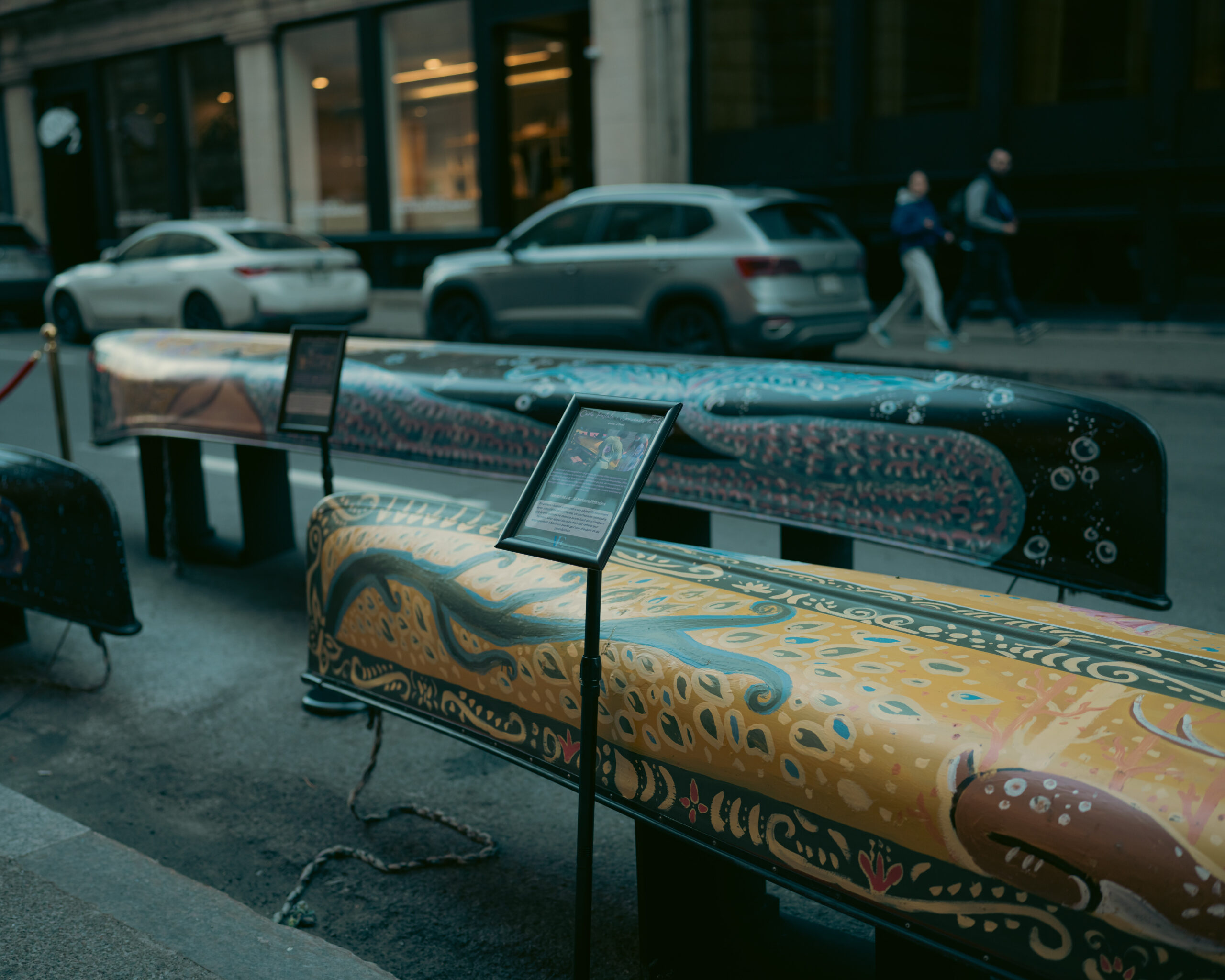 ART VITAL - 7 Canoes and 60 adolescents, guided by the talented