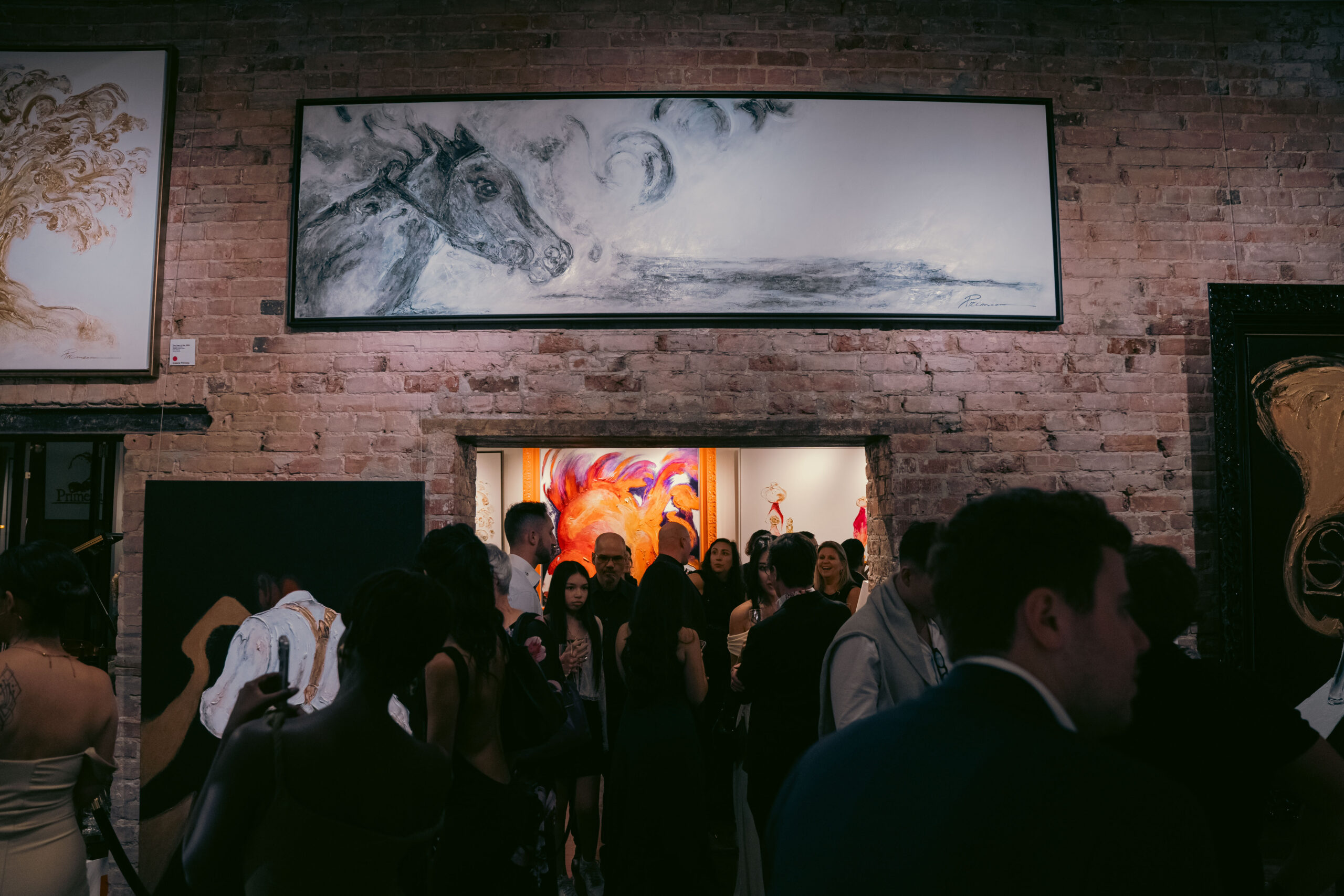 ART VITAL GALA venue PRIMEAU GALLERY