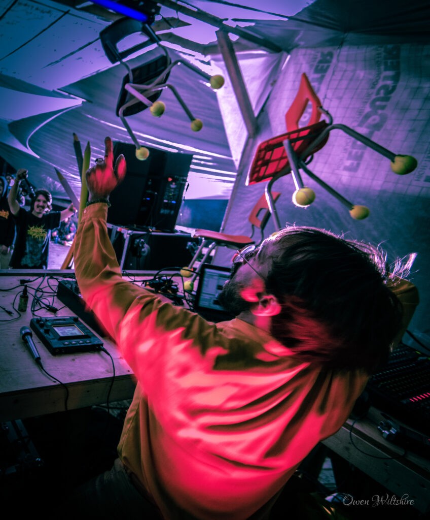 Music plays all day and night at the Timeless Festival