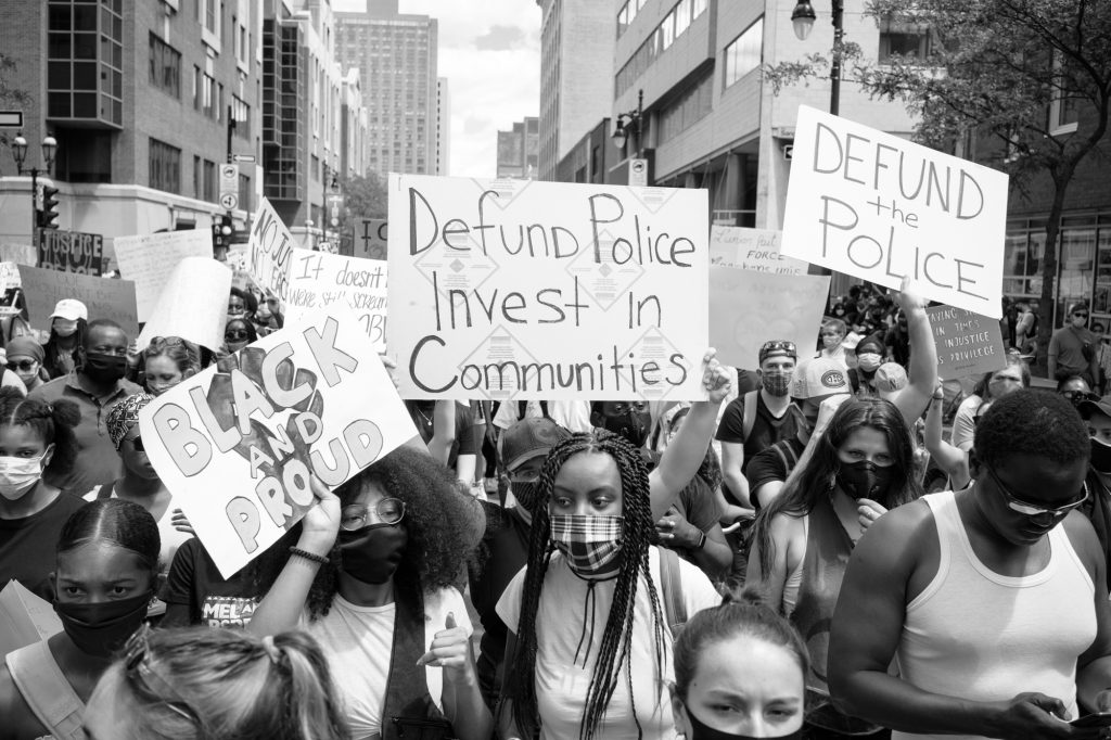 Montreal Back Lives Matter March, against Police Brutality, Protest, 2020 - Photos Karine LaRocque