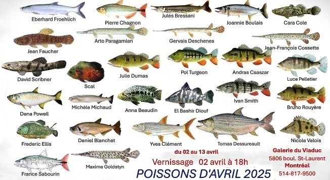 LES POISSONS D'AVRIL | EXPO COLLECTIVE