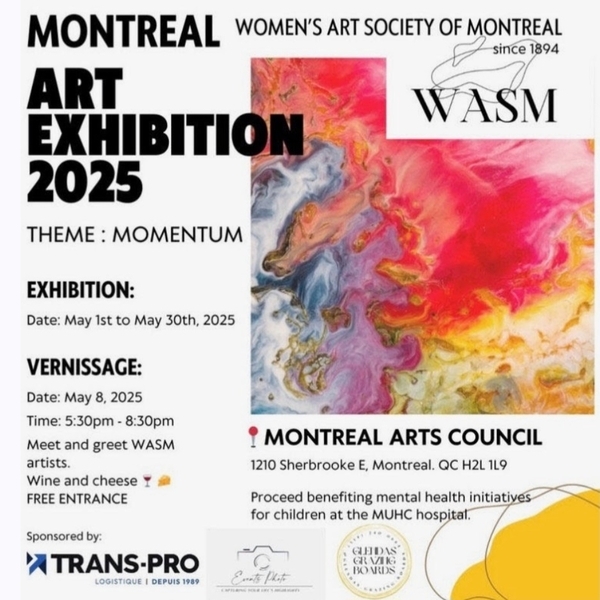 EXPOSITION DE L’ASSOCIATION CULTURELLE DES FEMMES DE MONTRÉAL