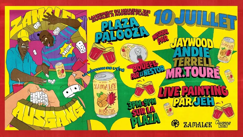 Ausgang Plaza x Zamalek – Art, DJ Sets & Hibiscus Juice