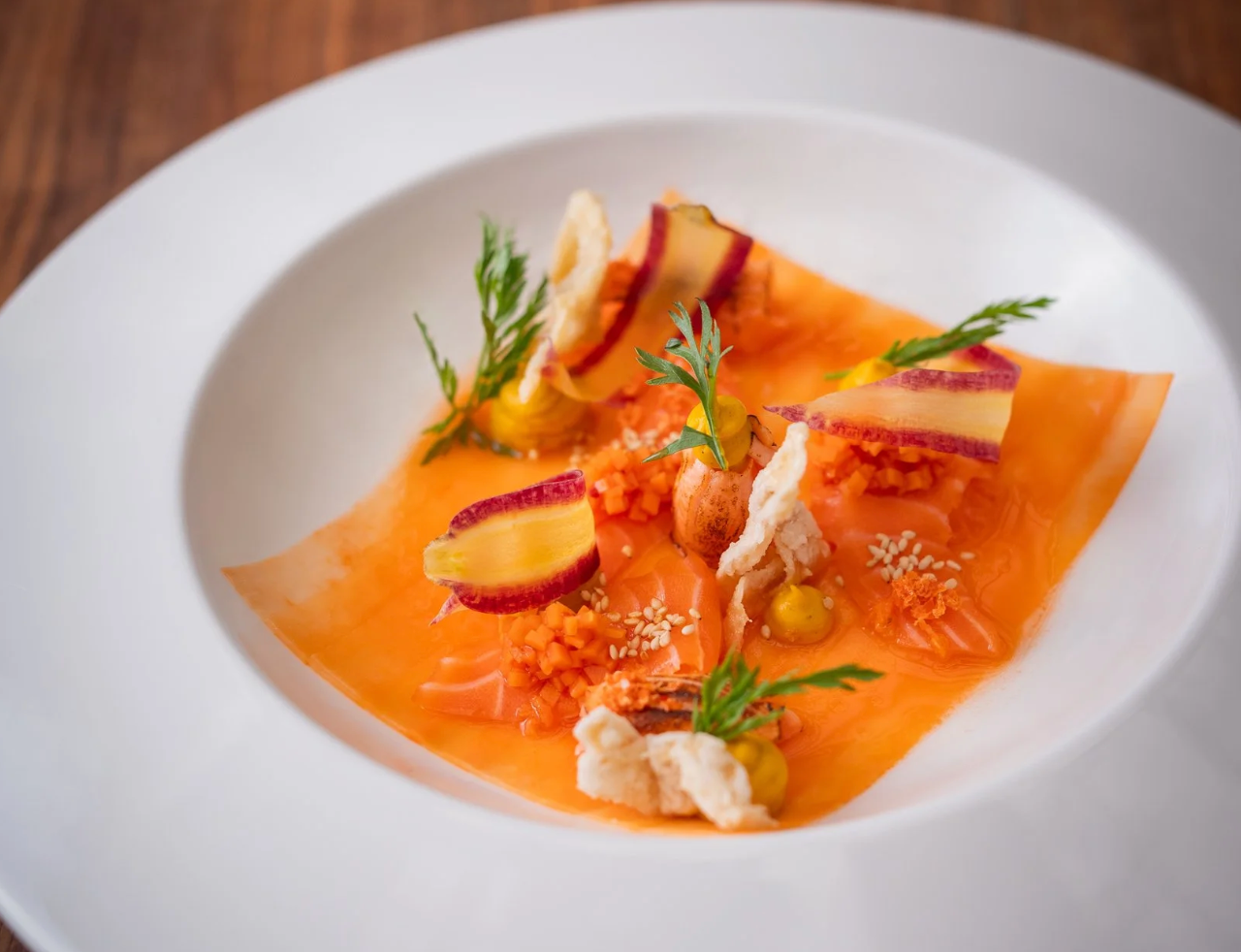 Chef Olivier Vigneault - Krug Champagne - The carrot