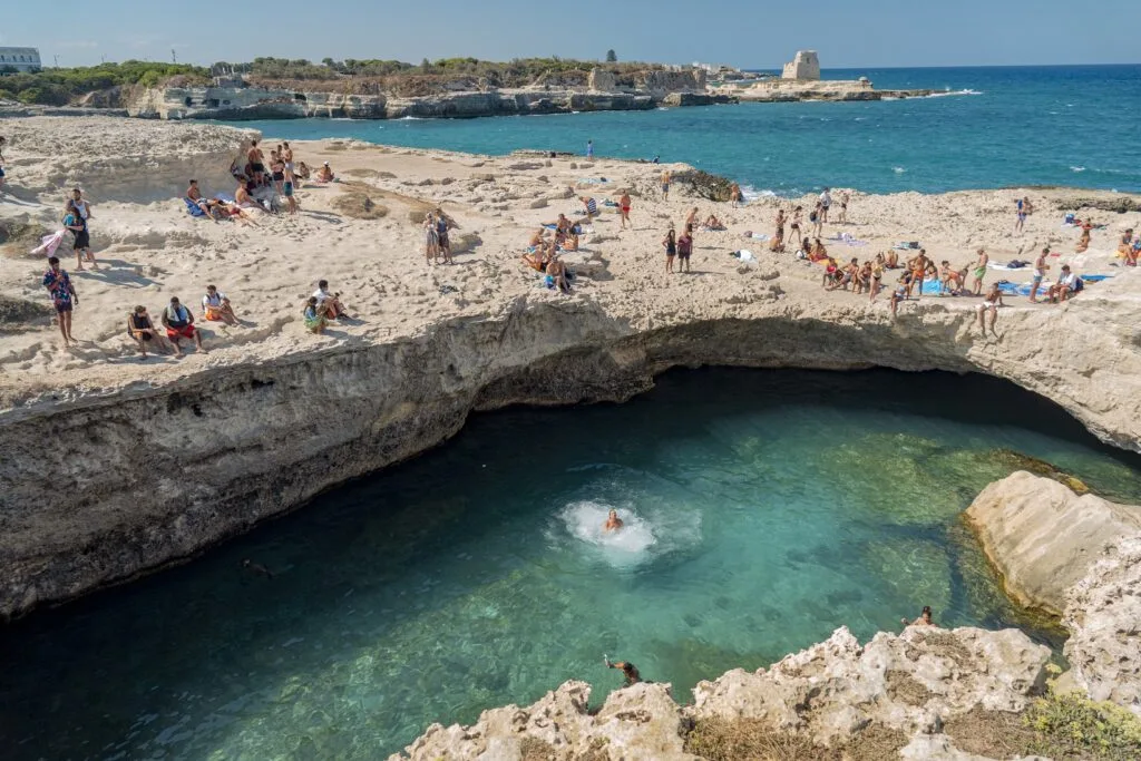 Cave pools italy - secret italy