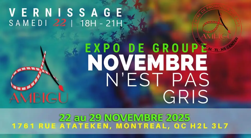 Vernissage - Novembre (Collective Exhibition) - Galerie Ambigu