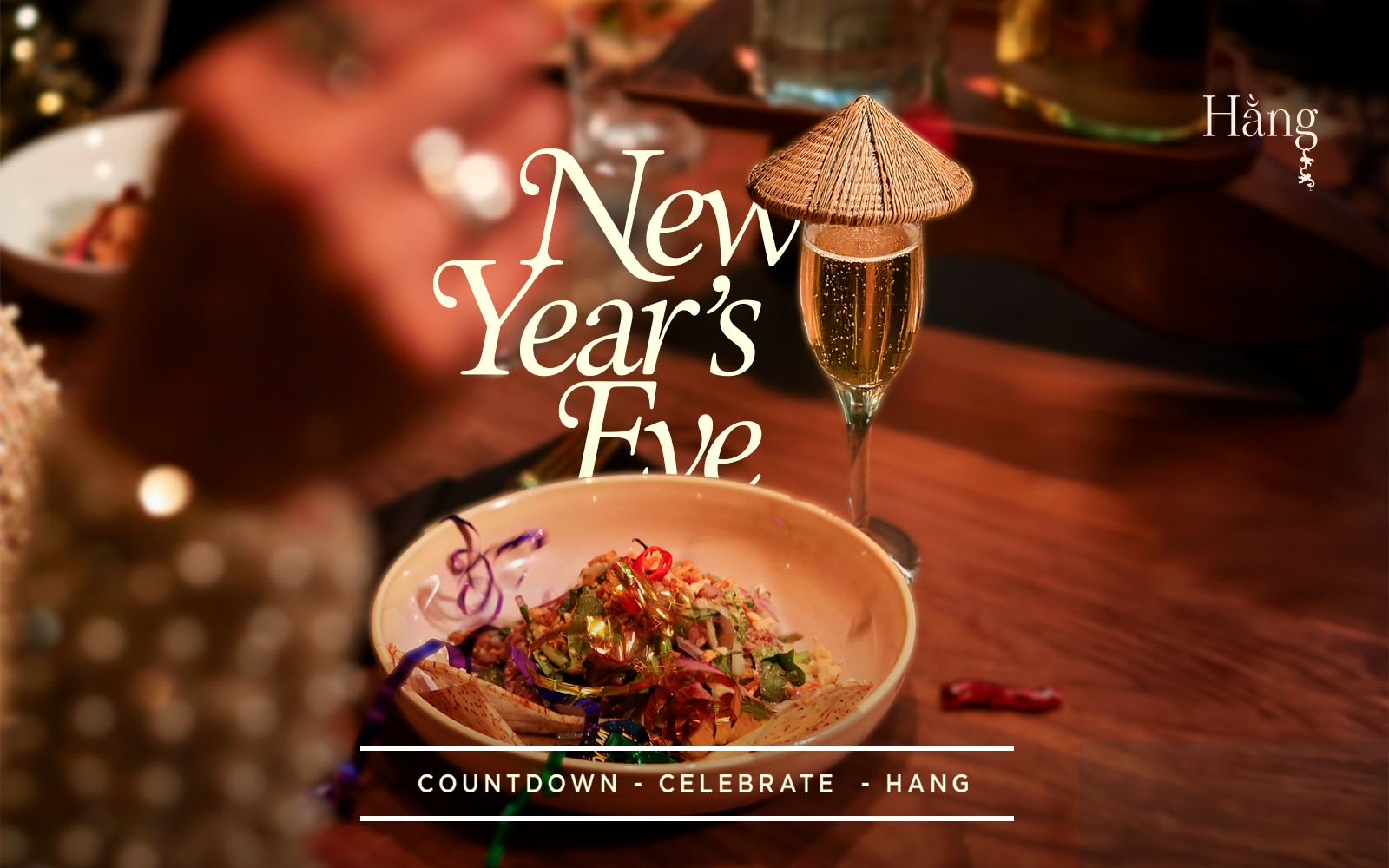 Montreal NYE - HANG Come HANG with us where tropical Viet vibes, gorgeous mixology and endless rythym transports you to 2026. -Montreal NYE