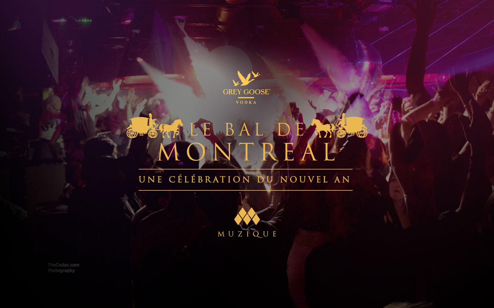Shh.. a few celebrities flew in for this one to dance the night away. Will you choose this epic bal as your Montreal NYE hot spot?