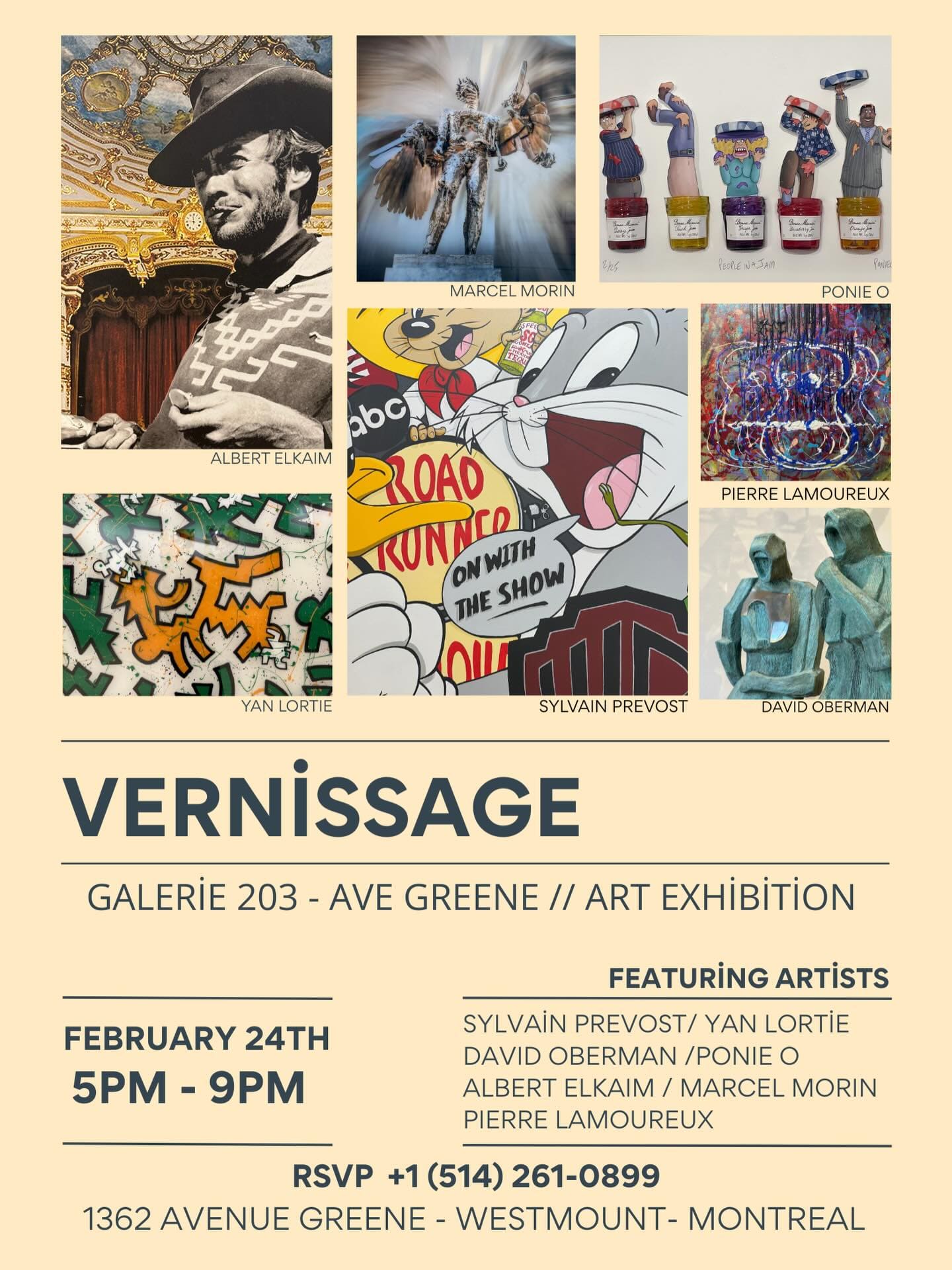 Collective Exhibition Vernissage — Galerie 203