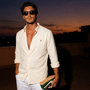 NIKE astrograbbers, leather racing green. beige sole, 1974 revamp. AI image