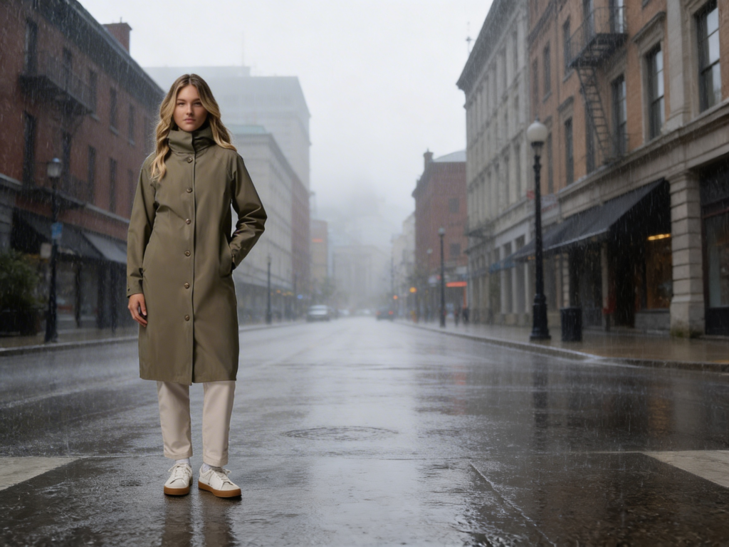 Rainy Day Montreal Fashion