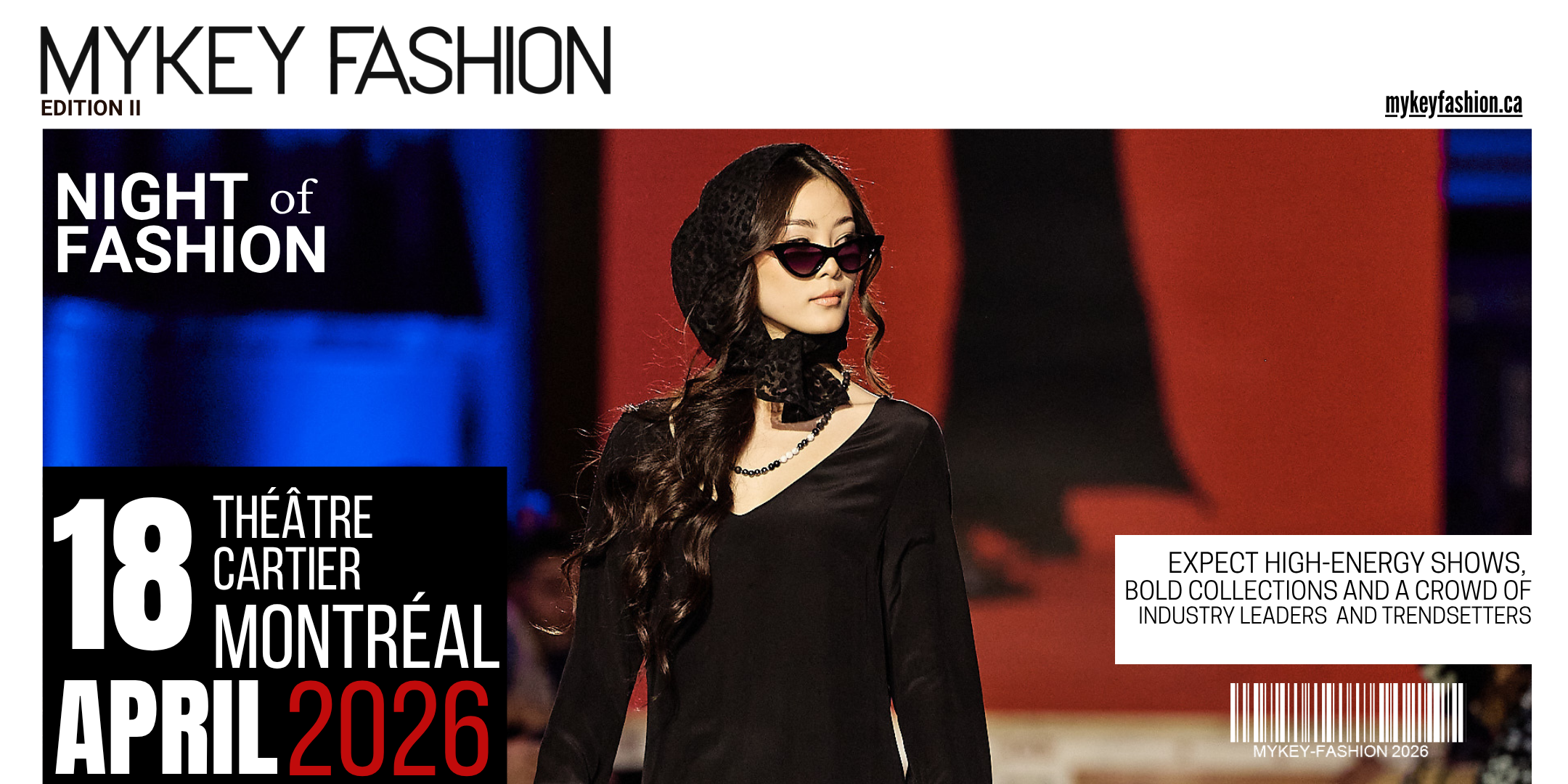 MYKEY Fashion Show Montreal 2026 | The Must-See Runway Event Redefining Fashion 1