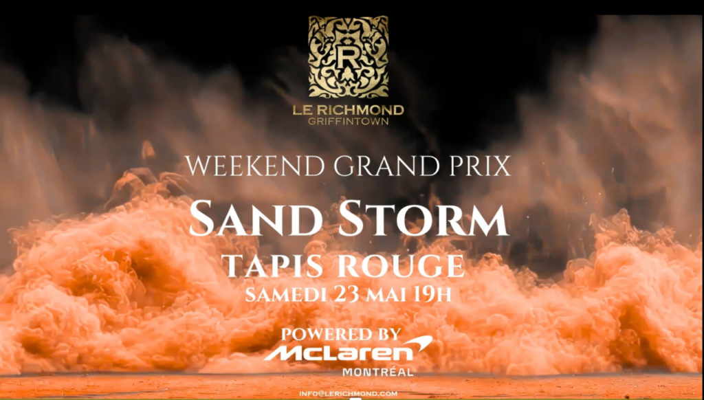 Richmond’s “Sandstorm Red Carpet” Saturday Staff Pick