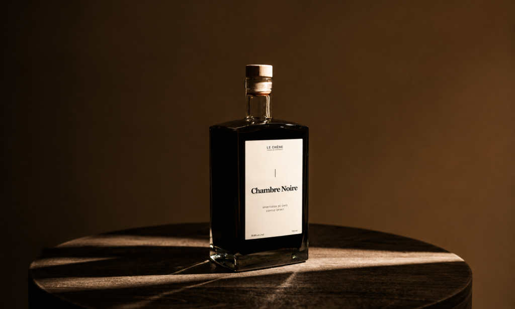 Espresso martini, noiretini. Chambre Noire. Montreal/Quebec liquor. Coffee vodka