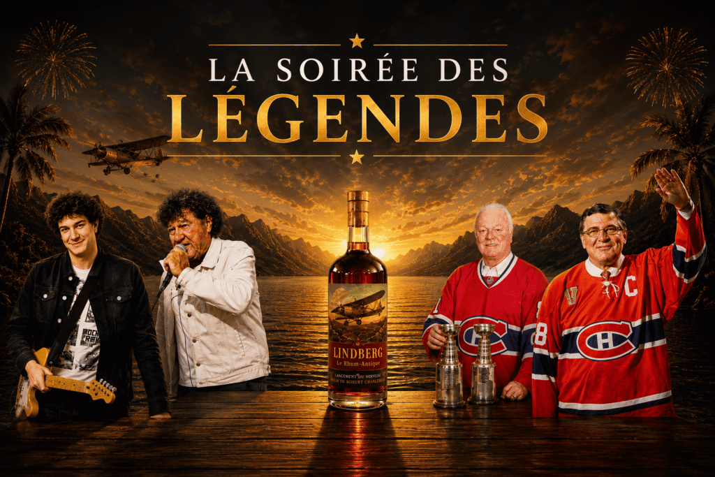 Thursday, June 19 | La Soirée des Légendes Takes Flight as Robert Charlebois Launches Lindberg Rum 1
