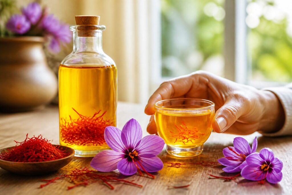 Saffron Syrup Health Benefits