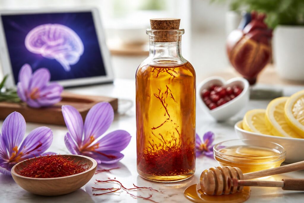 Saffron Syrup Health Benefits