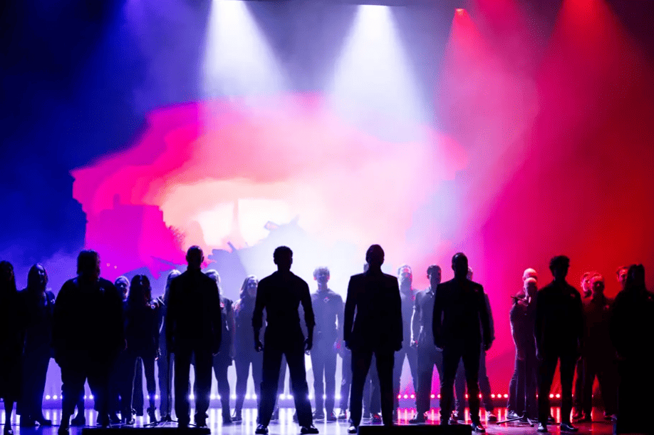 The cast takes the stage in one unforgettable final tableau.