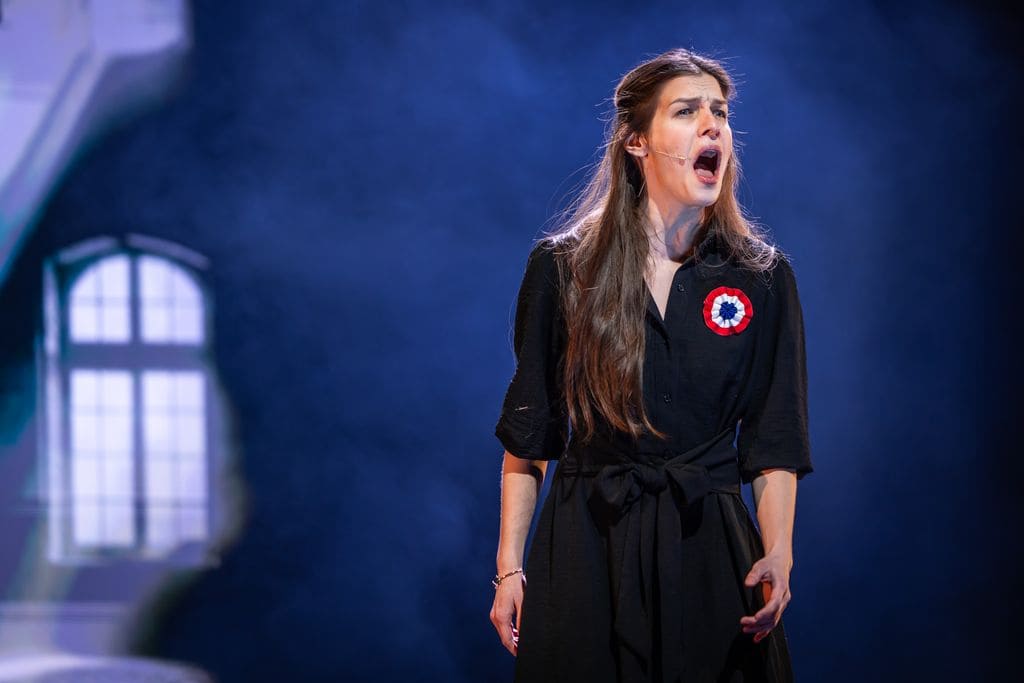 Fantine performs one of the musical's most emotional moments.