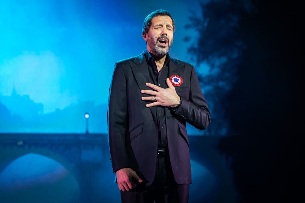 Jean Valjean (Alex Gaumond) whose journey forms the emotional heart of the musica
