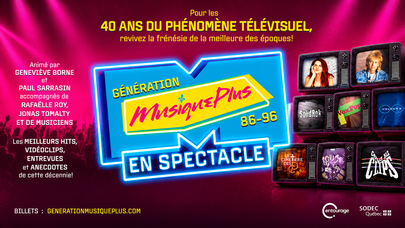 Musique Plus Returns Live. Best Kept MTL has you covered! 