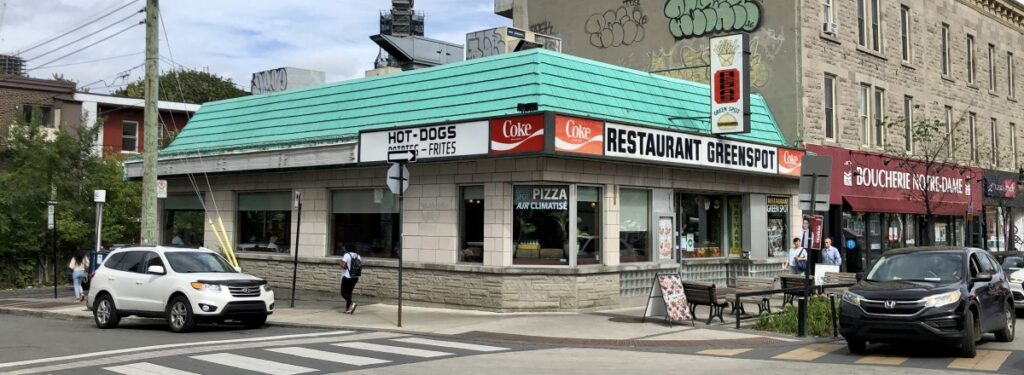 Best lunch spots in montreal - lunch spots that are not tourist traps in montreal - lunch spots since the 80s montreal - The Green Spot