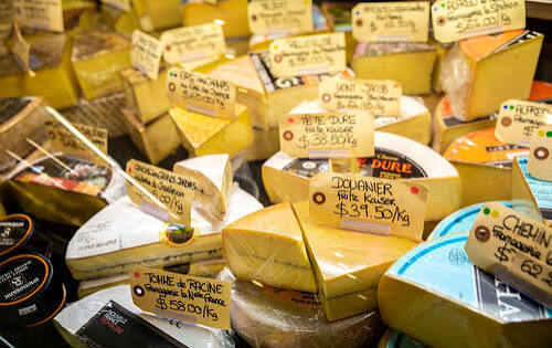 Hidden Gems in Montreal - Atwater market cheese shop!