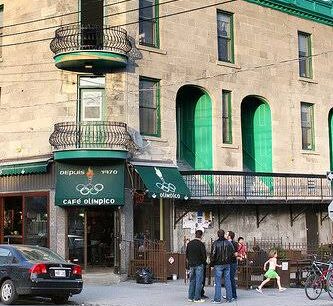 Hidden gems in Montreal, Cafe Olympico mile end.