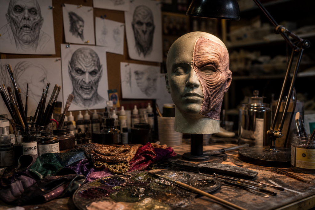Montreal art students, Halloween costumes