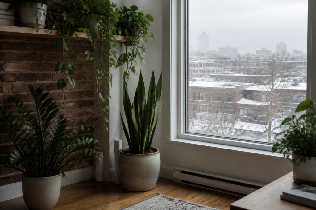 how to make an apartment cozy with plants. How to make an apartmnent feel cozy.
