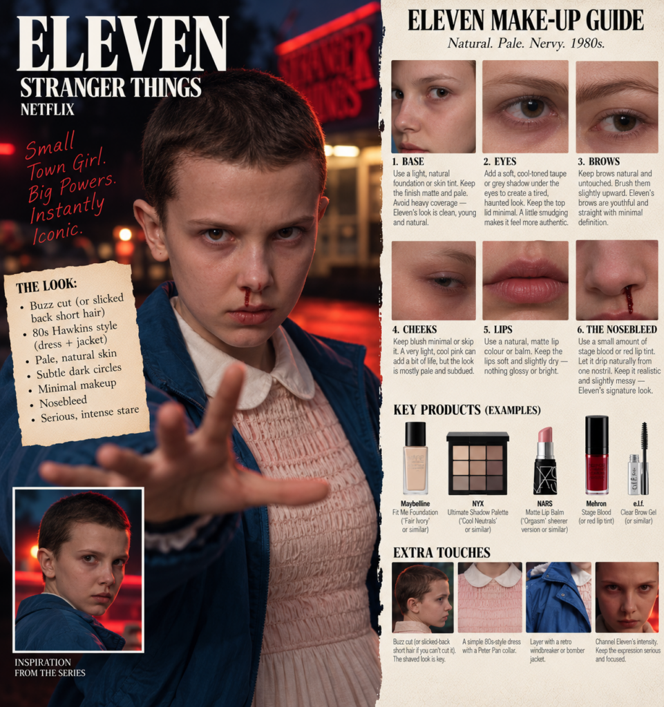Elevens-Retro-Horror-Makeup-Guide