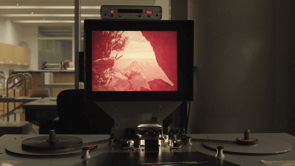 Still from “Archive 3”, as part of Reframing the American Landscape by Andy Lu Lee, 2026. CCA