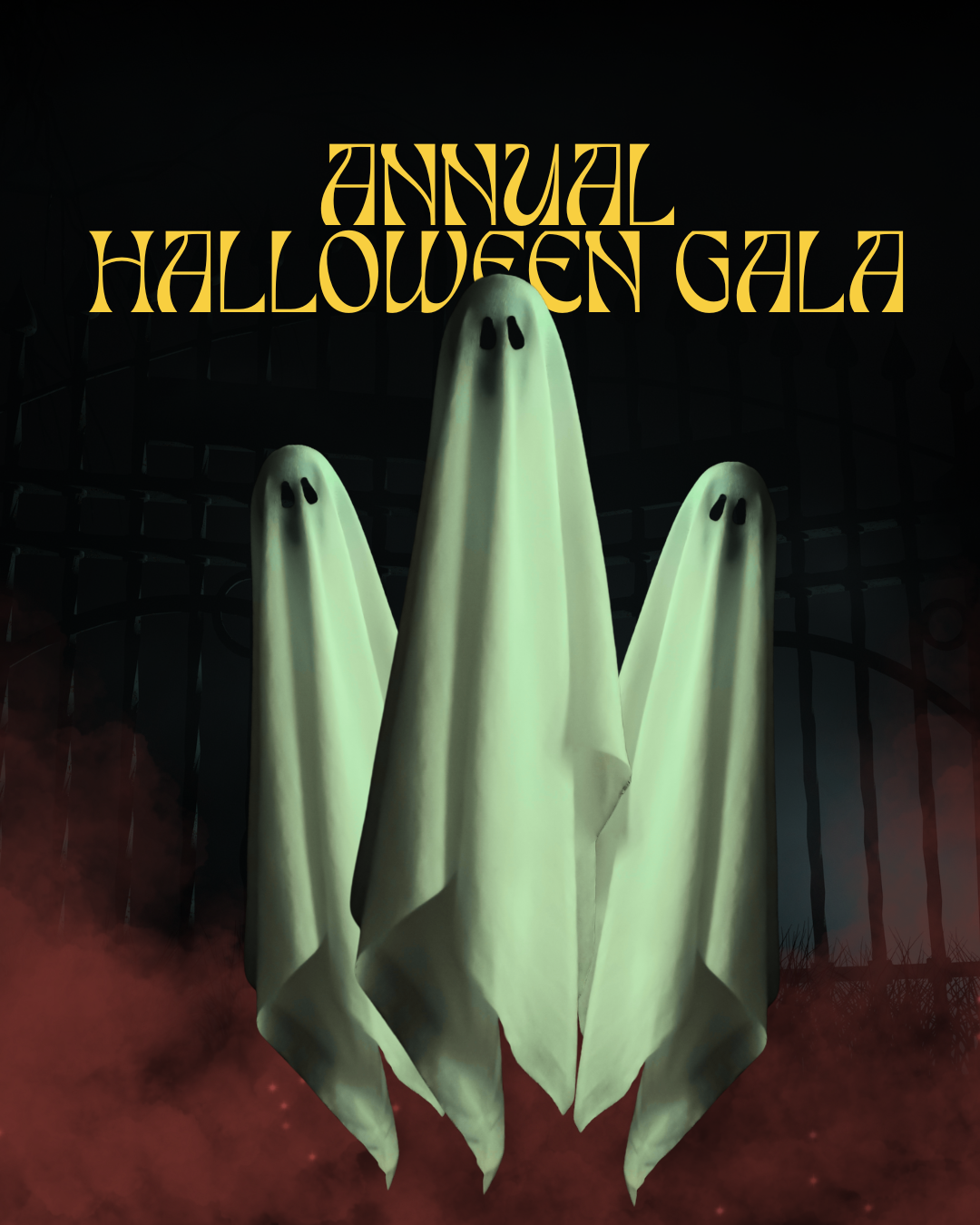 Annual Halloween Gala 2026 official poster