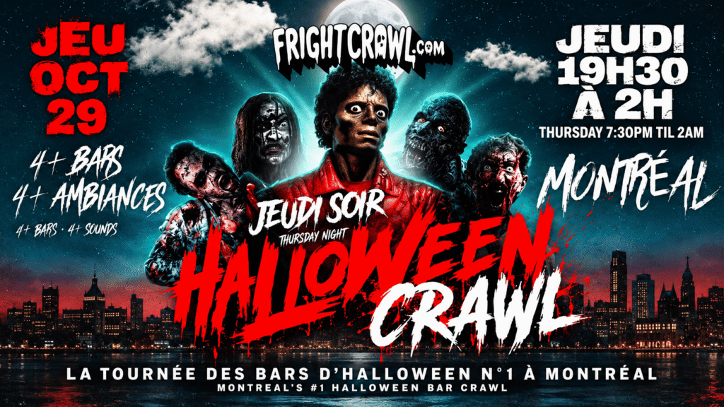 THE FRIGHT CRAWL / MONTREAL HALLOWEEN BAR CRAWL - Best Kept MTL