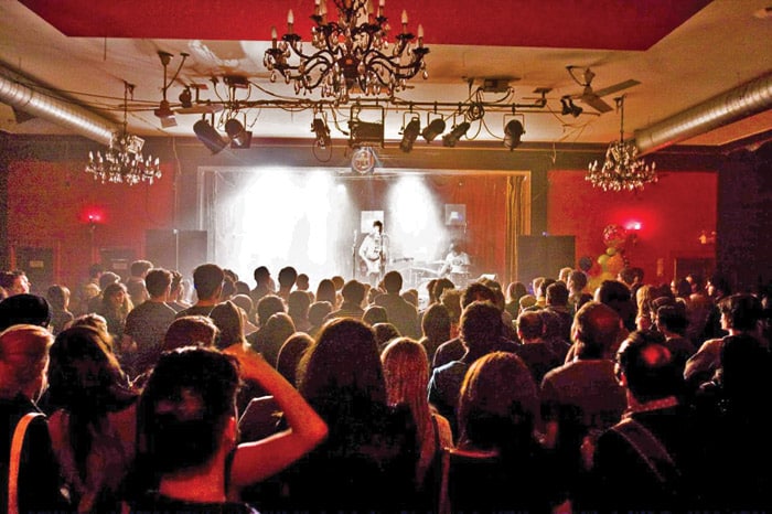 La Sala Rossa venue in Montréal