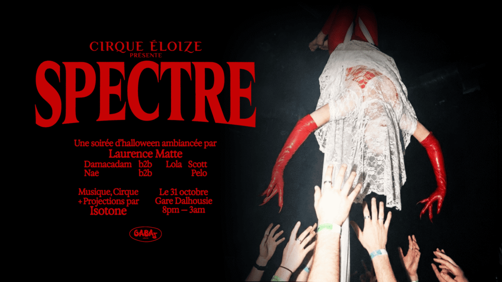 SPECTRE / GARE DALHOUSIE - Cirque Eloize