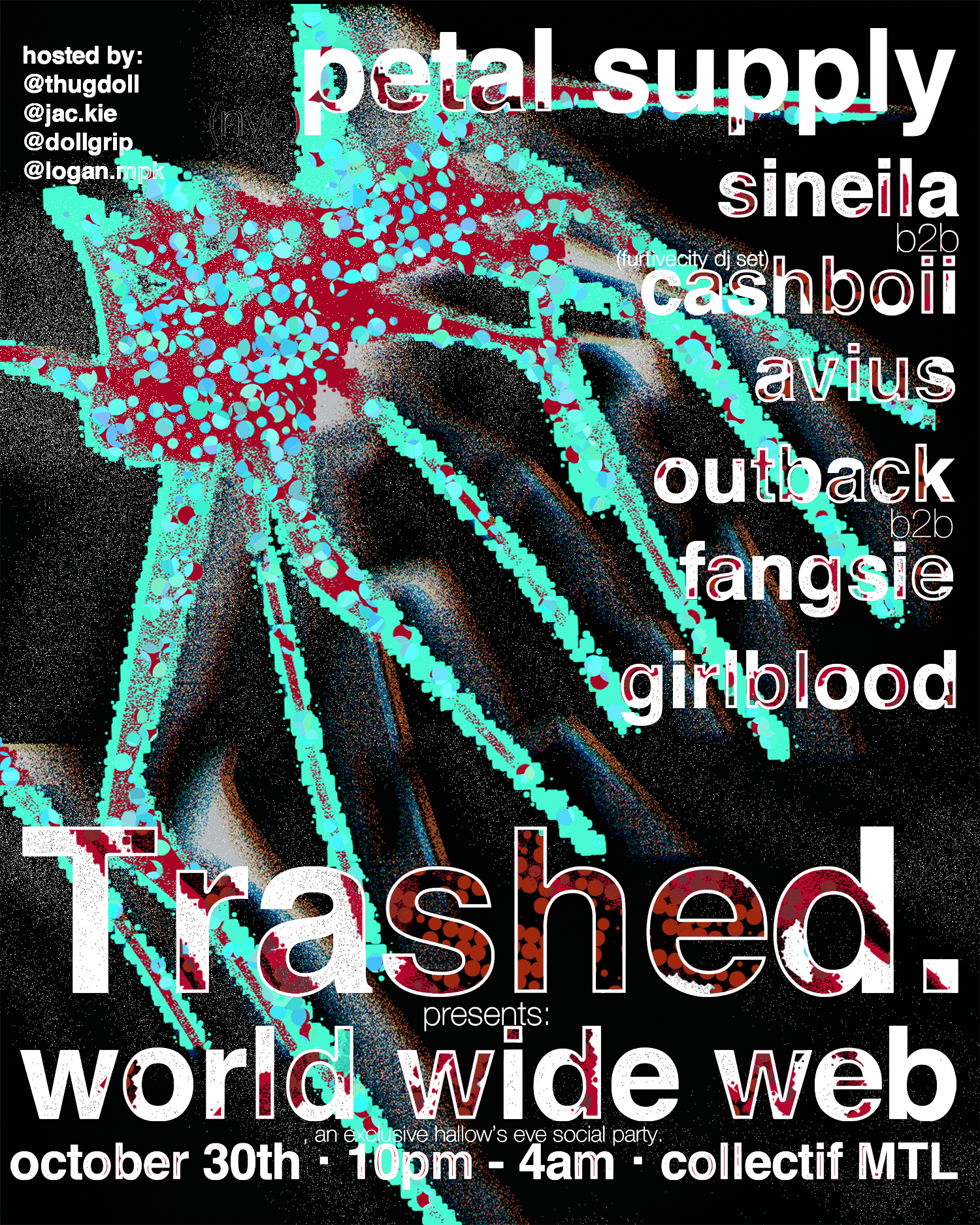 TRASHED Halloween: World Wide Web — Halloween 2026 promotional artwork