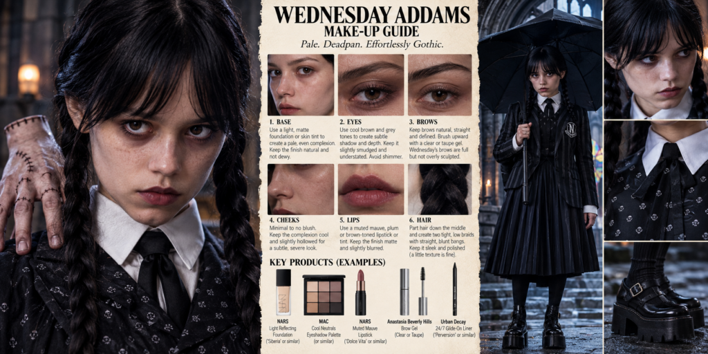 Wednesday-Addams-Makeup-Guide